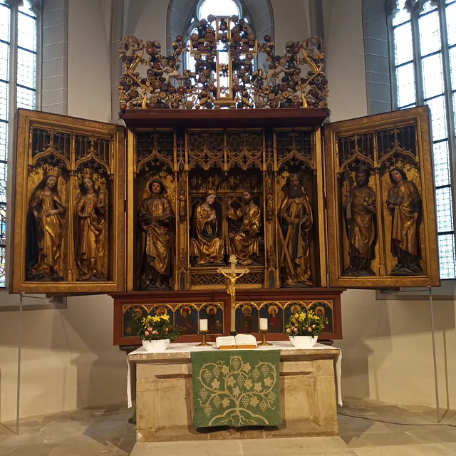 Altar in der St. Andreaskirche Lutherstadt Eisleben